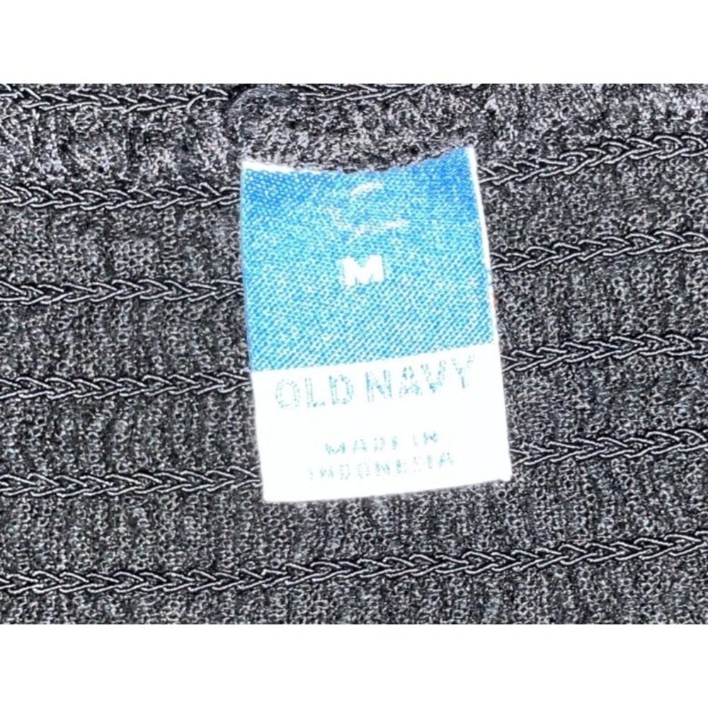 Old Navy Women's MediumBlack  Linen Rayon Blend Short Romper Summer Beach Casual - Picture 3 of 11